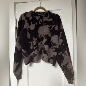 Hanes eco-smart size large cropped, sweatshirt